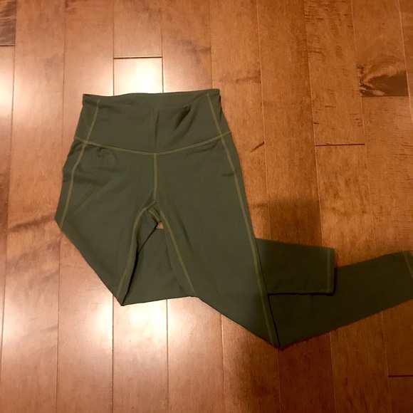 Athleta Hunter Green Leggings: XS petite (short) - Picture 4 of 4